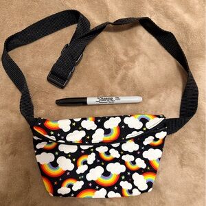 Rainbow Cloud Fanny Pack Waist Hip